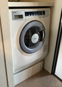 ビルトイン洗濯機の交換　TOSHIBA　TW-S80FA